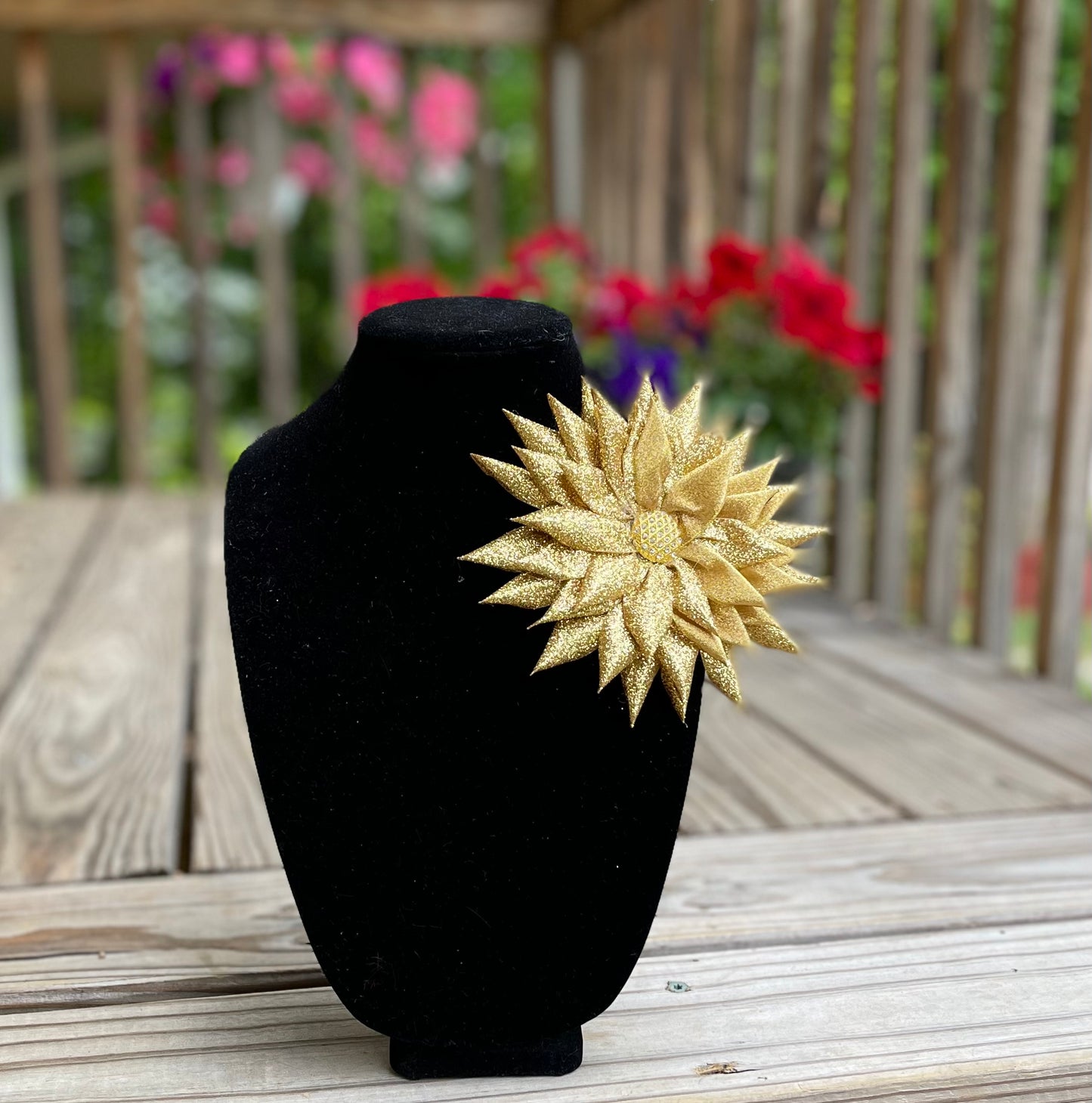 Gold Brooch Pin
