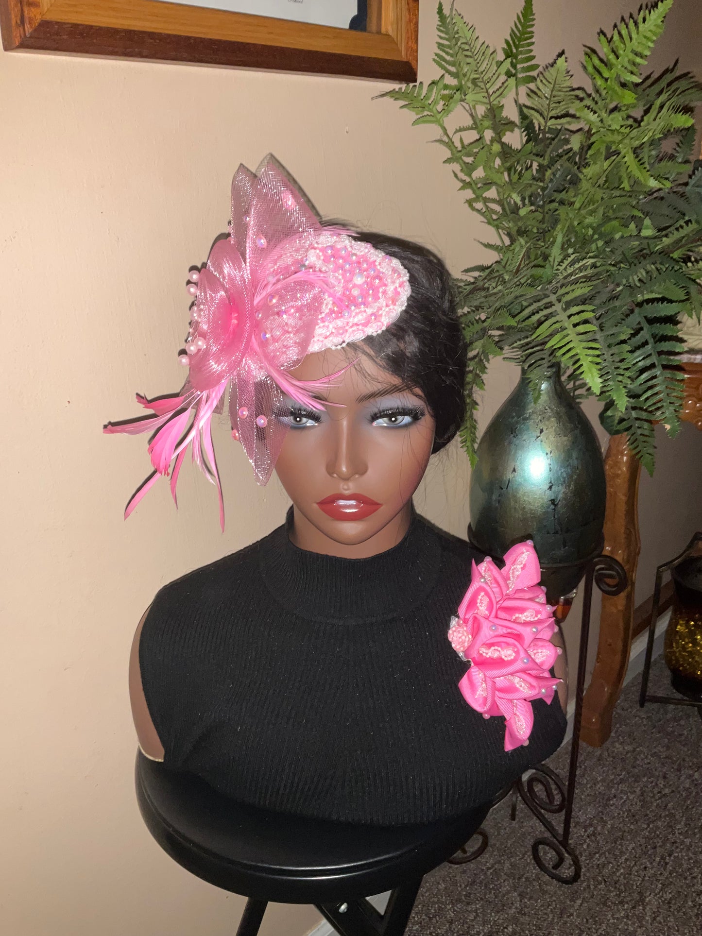 Kids Fascinator Hat and Brooch Sets